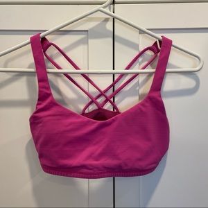 Lululemon Hot Pink Sports Bra - Size 4